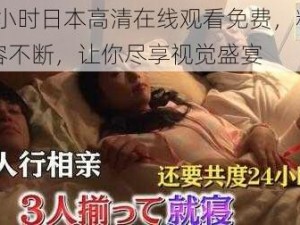 24 小时日本高清在线观看免费，精彩内容不断，让你尽享视觉盛宴