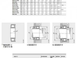 ntn 日本进口 NU2215 圆柱滚子轴承，主要用于承受径向载荷，在使用中具有较高的承载能力和刚