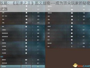 攻略：《足球之王》图文指南——成为顶尖玩家的秘密武器